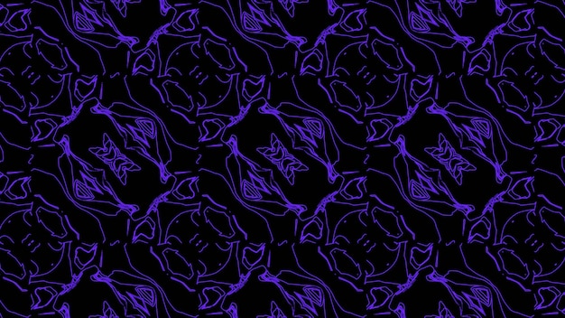 Abstract purple geometric seamless pattern background Premium Photo