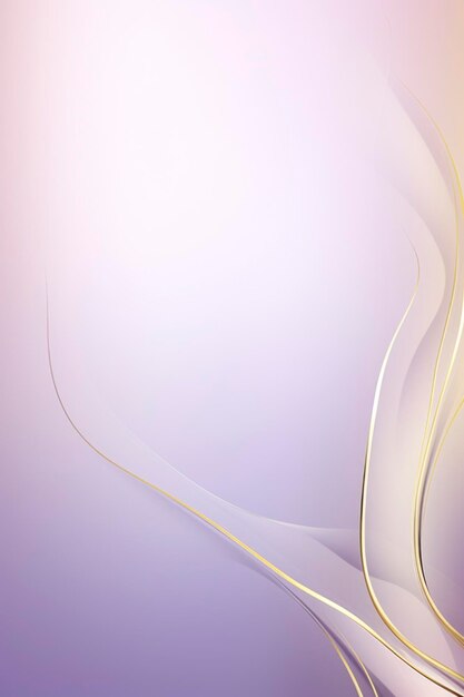 Abstract purple and gold wave background