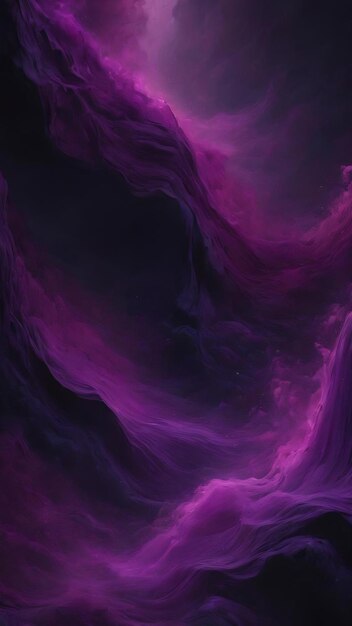 Abstract purple haze in darkness