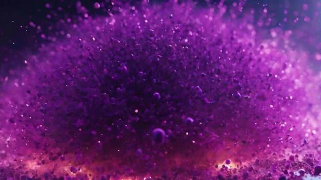 Abstract purple particles background