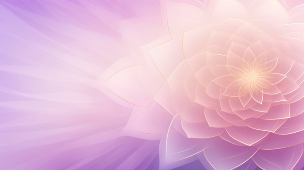 Abstract purple rose background with gold outlined pattern