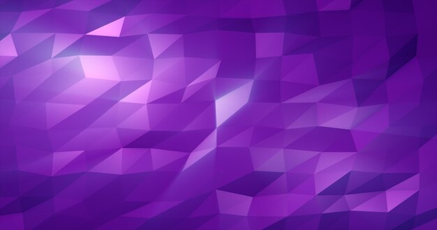 Abstract purple silver low poly triangular mesh background