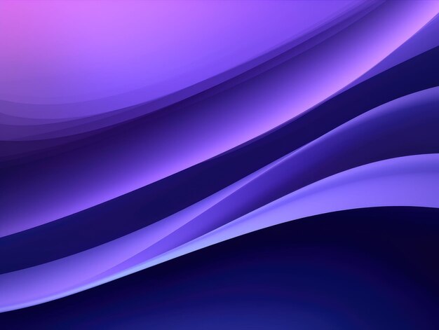 Abstract purple waves background Generative AI