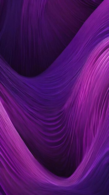 Abstract purple waves background generative ai