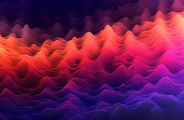 an abstract purple wavy background