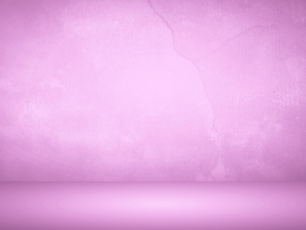 Abstract Purple and White gradient. Plain studio background