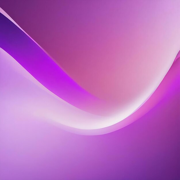 Abstract purple and white gradient plain studio background