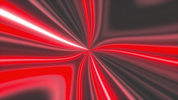 Abstract radial glow lines