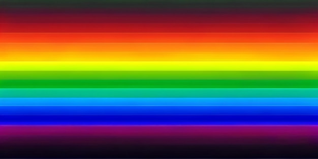 Photo abstract rainbow background