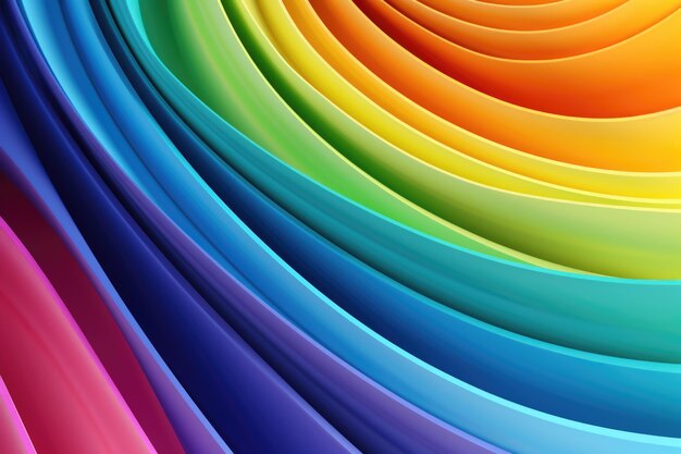 Abstract rainbow background