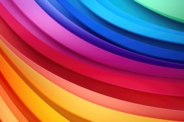 Abstract rainbow background