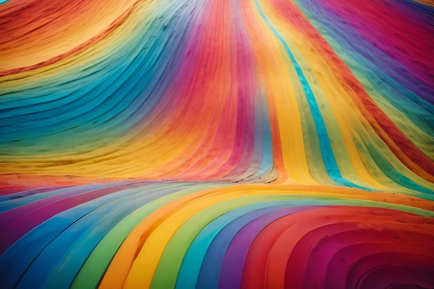 Abstract rainbow background