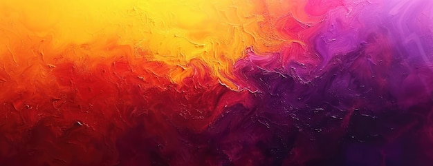 Фото Абстрактная живопись в цветах радуги