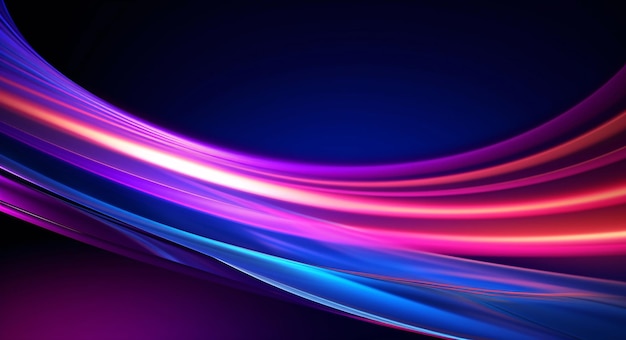 Abstract rainbow light wave future background motion line material