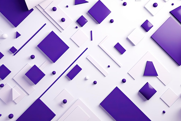 Abstract random geometric purple shapes background and gradient geometric wallpaper