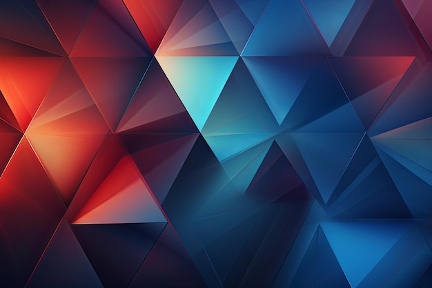 Abstract random triangle shapes background with colorful polygonal geometric wallpaper