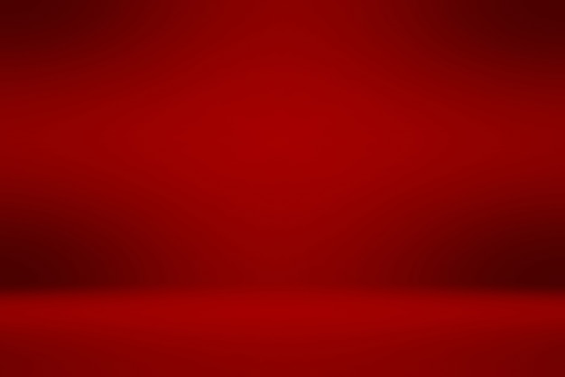 Photo abstract red background with black gradient