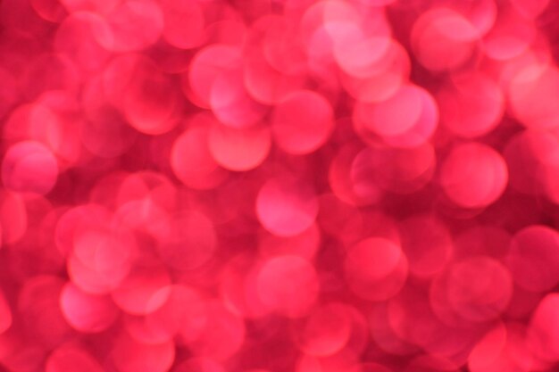 Abstract red background with bokeh light