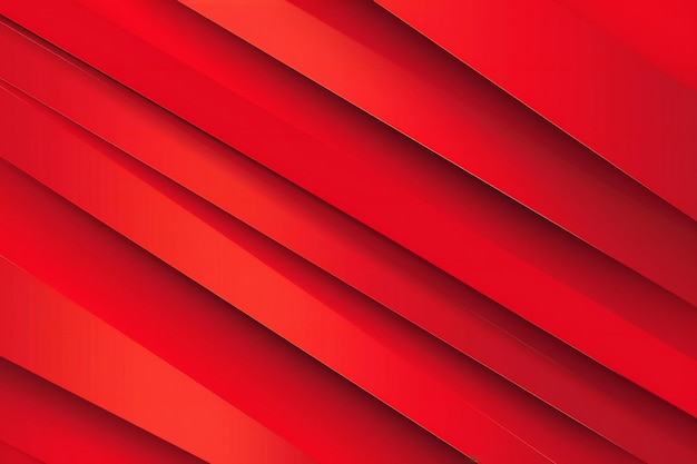 Photo abstract red background with diagonal stripes