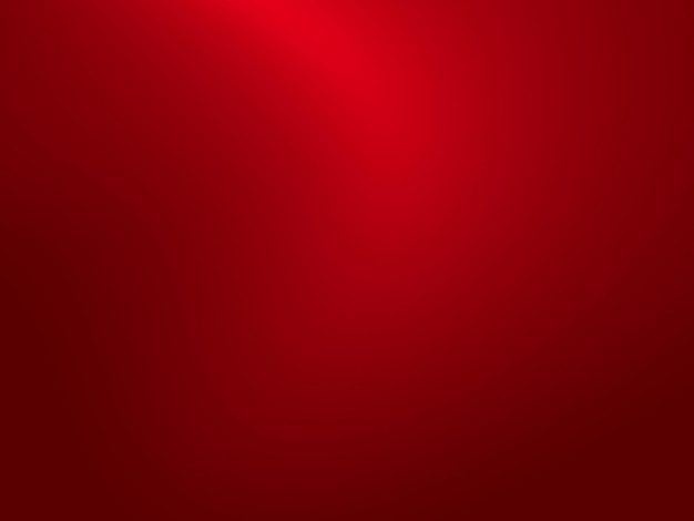 Abstract red background with smooth gradient used for web design templates product studio room