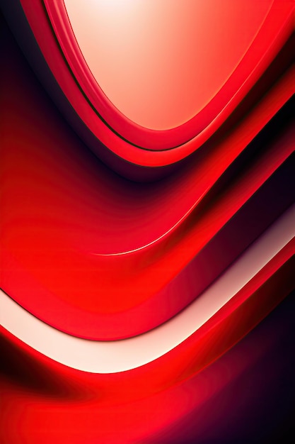 Abstract Red Background