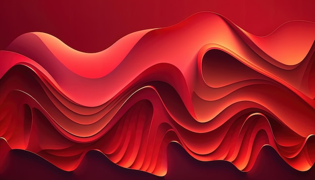 abstract red background