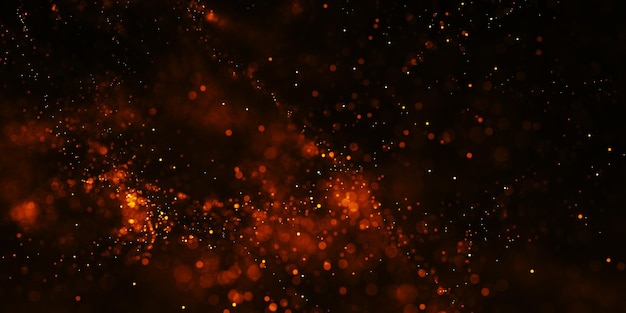 abstract red bokeh background