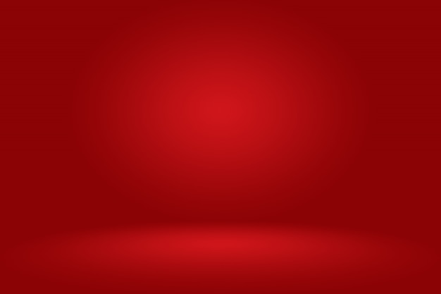 Photo abstract red empty room