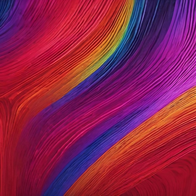 抽象的な赤い線虹の背景明るいデザインカラフルなアートパターングラフィックな壁紙のグラディエント