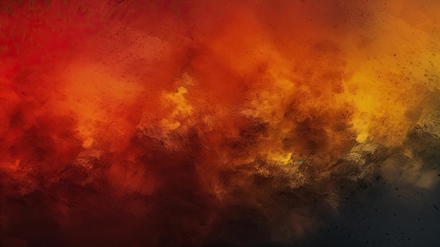 Photo abstract red and orange blurred background with copy space