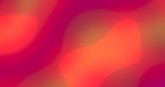 Abstract red orange gradient background fluid shape lava lamp warm disco out of focus