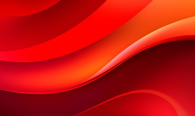 Abstract red orange liquid Wave Background