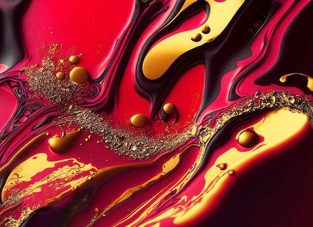 abstract red paint background s