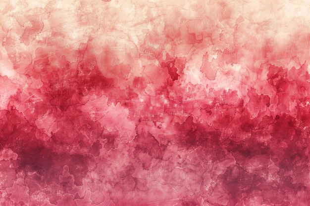 Abstract red painted Watercolor Background Generative ai