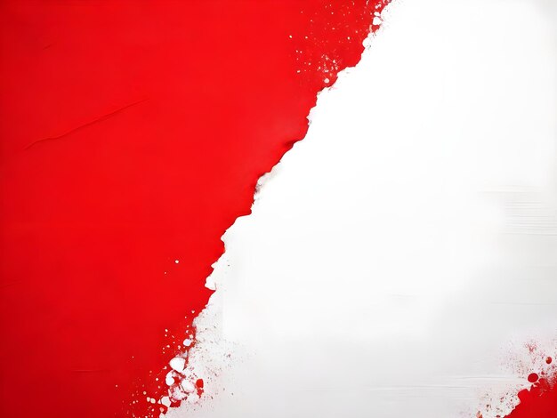 Photo abstract red powder splatted backgroundfreeze motion of color powder explodingthrowing