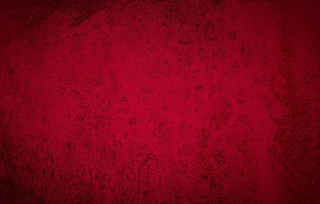 Photo abstract red wall background texture of an old cement wall.