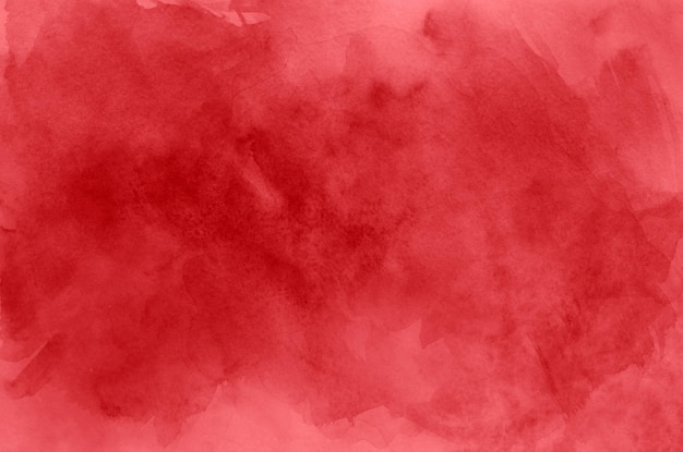 Abstract red watercolor background texture