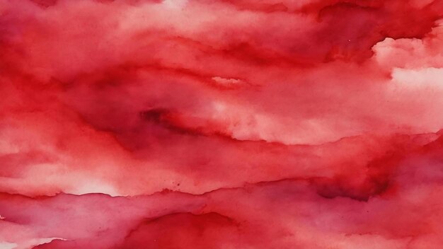 Abstract red watercolor background texture