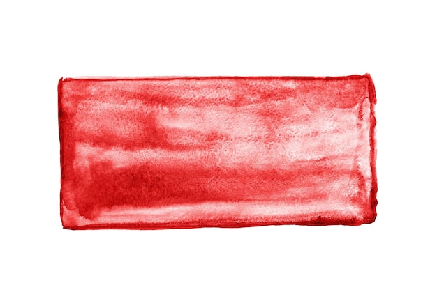 Abstract red watercolor background