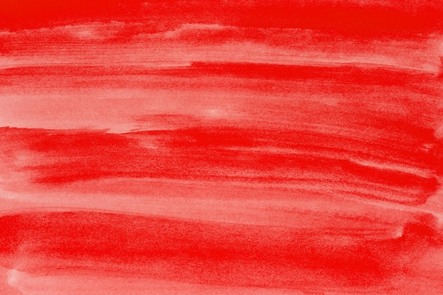 Abstract red watercolor on background