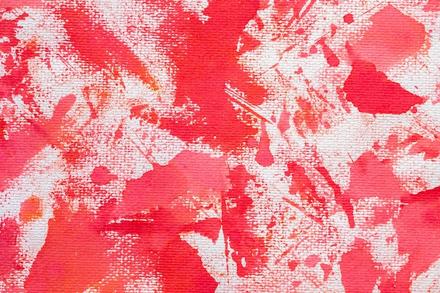 Абстрактная красная акварельная краска, бумага, текстура фона