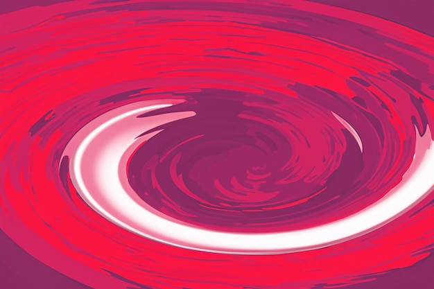 Photo a abstract red wave in the style of sparse use of color dark white and pink