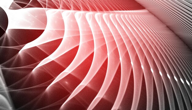 Abstract red waves and random circles, background