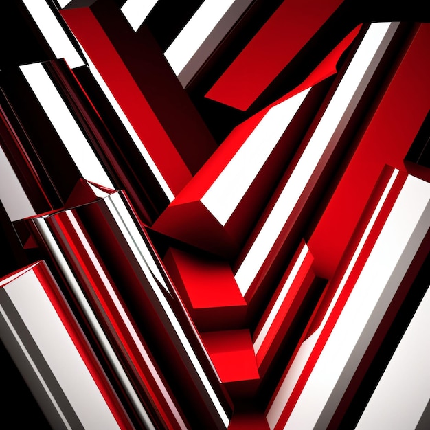 abstract redwhite and black background