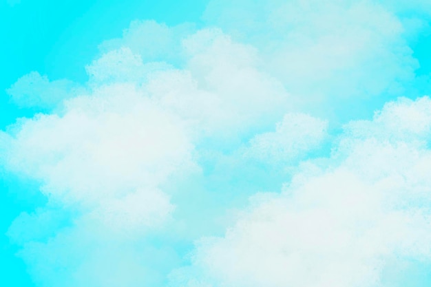 抽象 爽やかな 青い 熱帯 水彩 背景 イラスト 高解像度 無料 画像