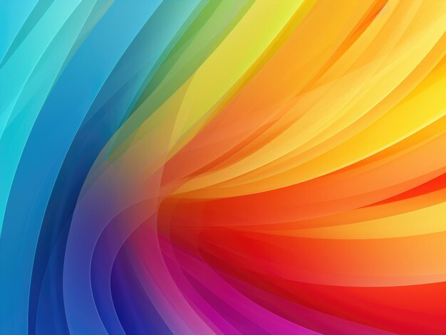 Foto abstract regenbooglijnen achtergrond kleurrijk ontwerp als achtergrond