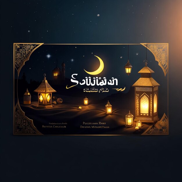 Abstract religious Ramadan Kareem Islamic background vector