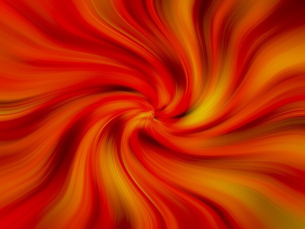 Abstract rendering in a colorful flower illusive shape