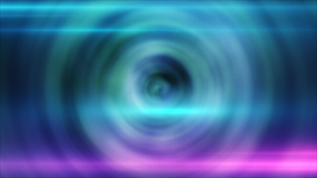 Photo abstract ring background with luminous swirling backdrop. glowing spiral.