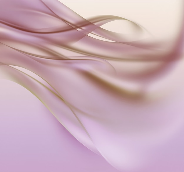 Abstract romantic background with smooth lines